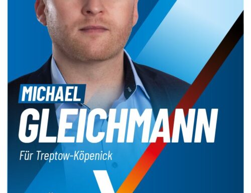 AfD Direktkandidat Michael Gleichmann für Treptow-Köpenick